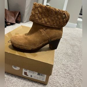 UGG heel boot. Size 6